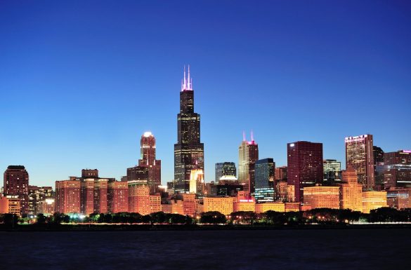 beautiful Chicago skyline